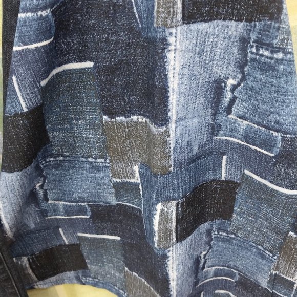 2480 Jeaniemade Size 12 Bandolino Madie Upcycled Bell-Bottoms Jeans. - Picture 3 of 5